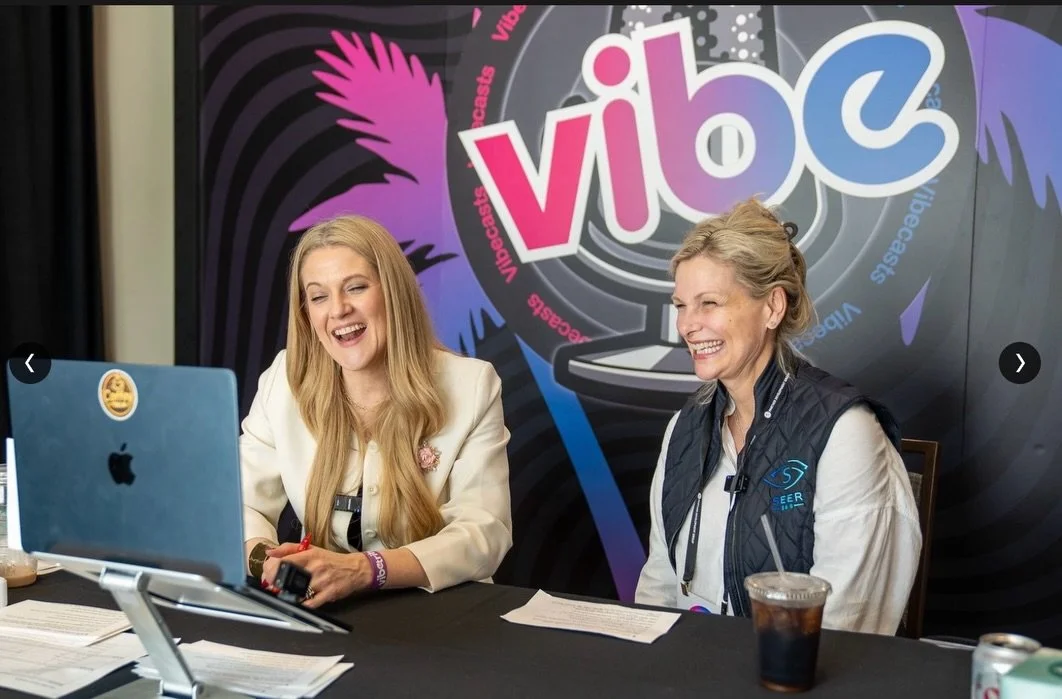 I had such a fun time recording live interviews for Coffey Talk at VIBE! This week! 

These interviews dug into the heart of community and what makes VIBE! so special.