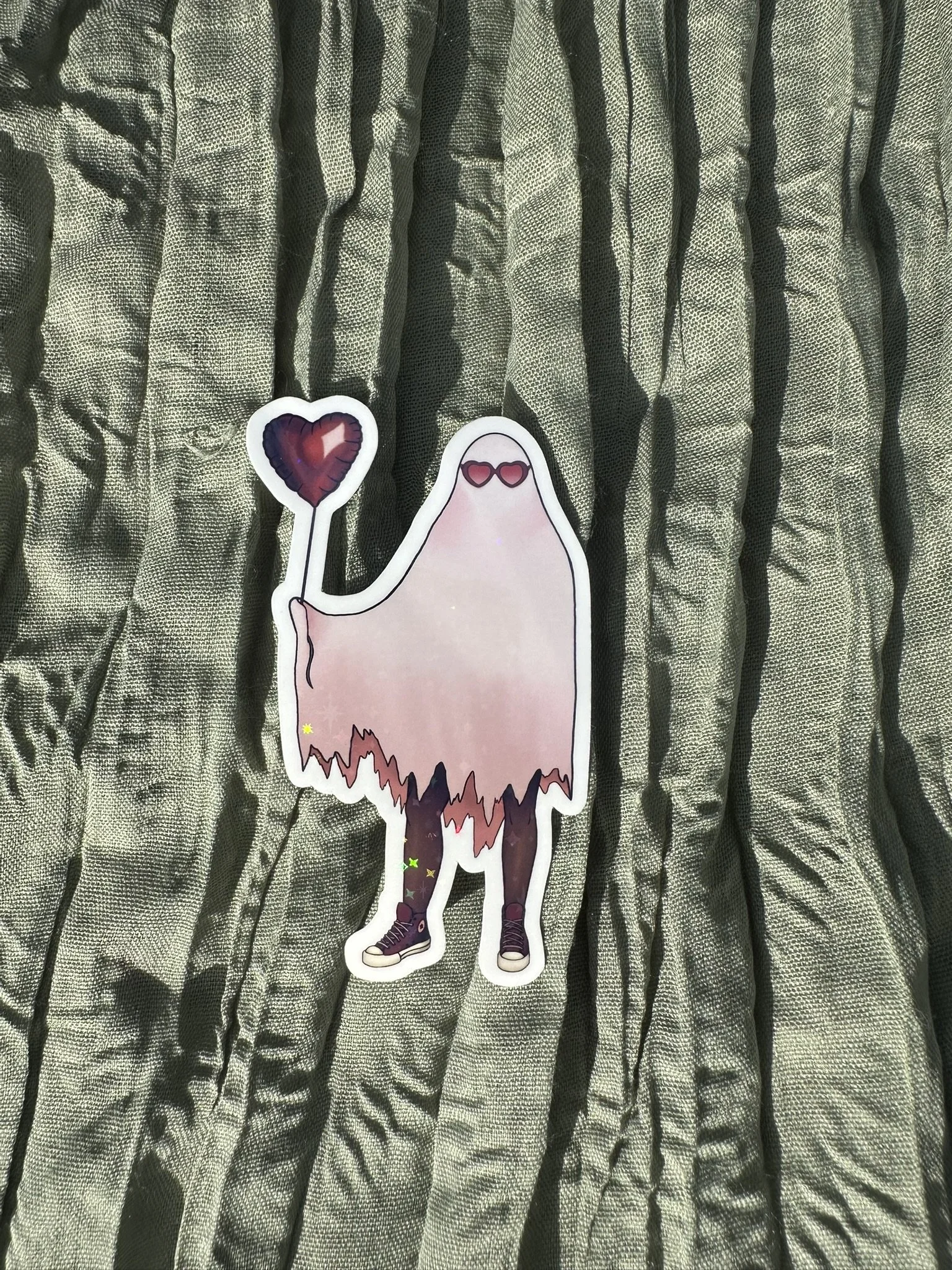 Heart Balloon Ghost