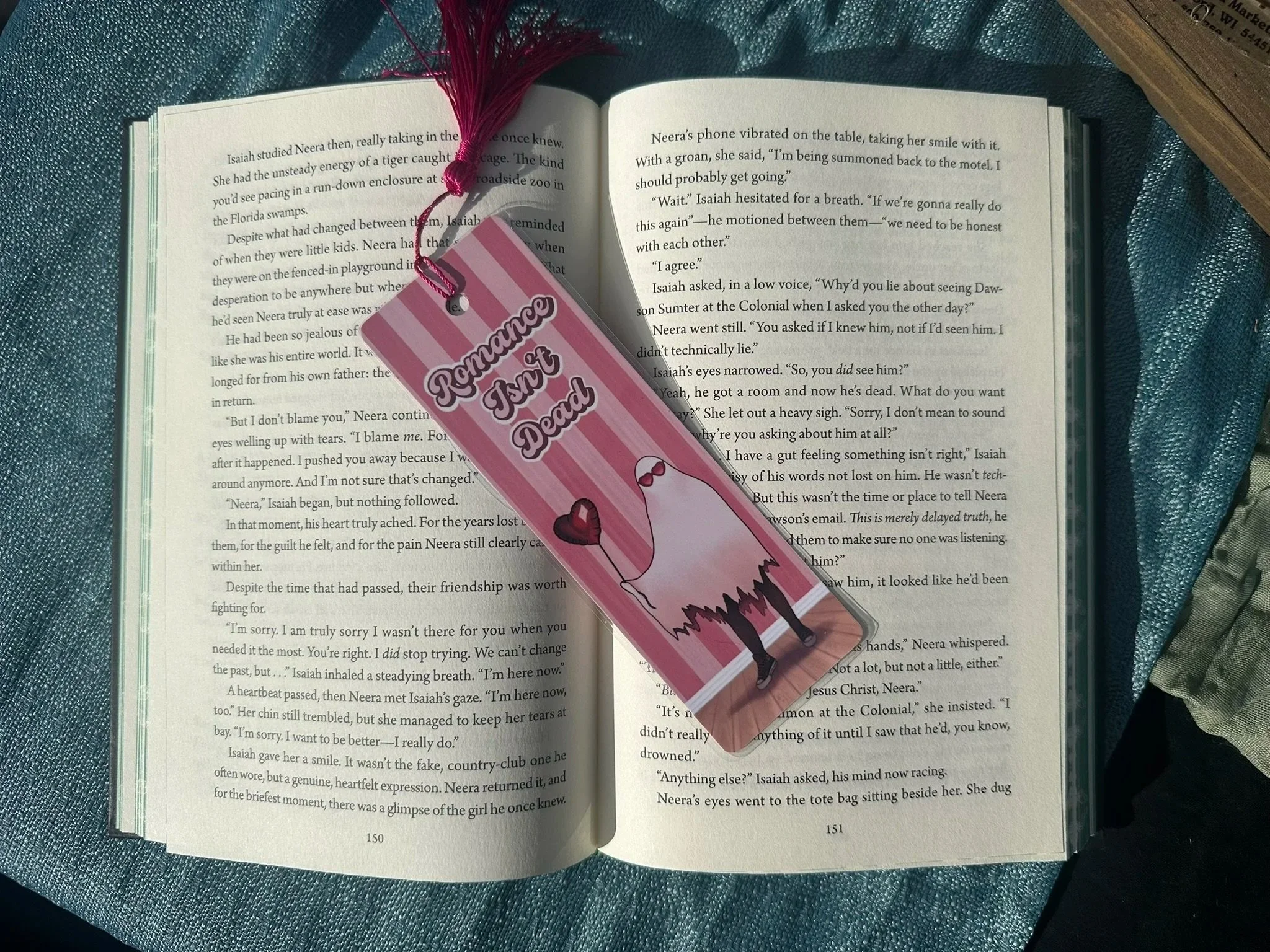 Romance Isn't dead Bookmark