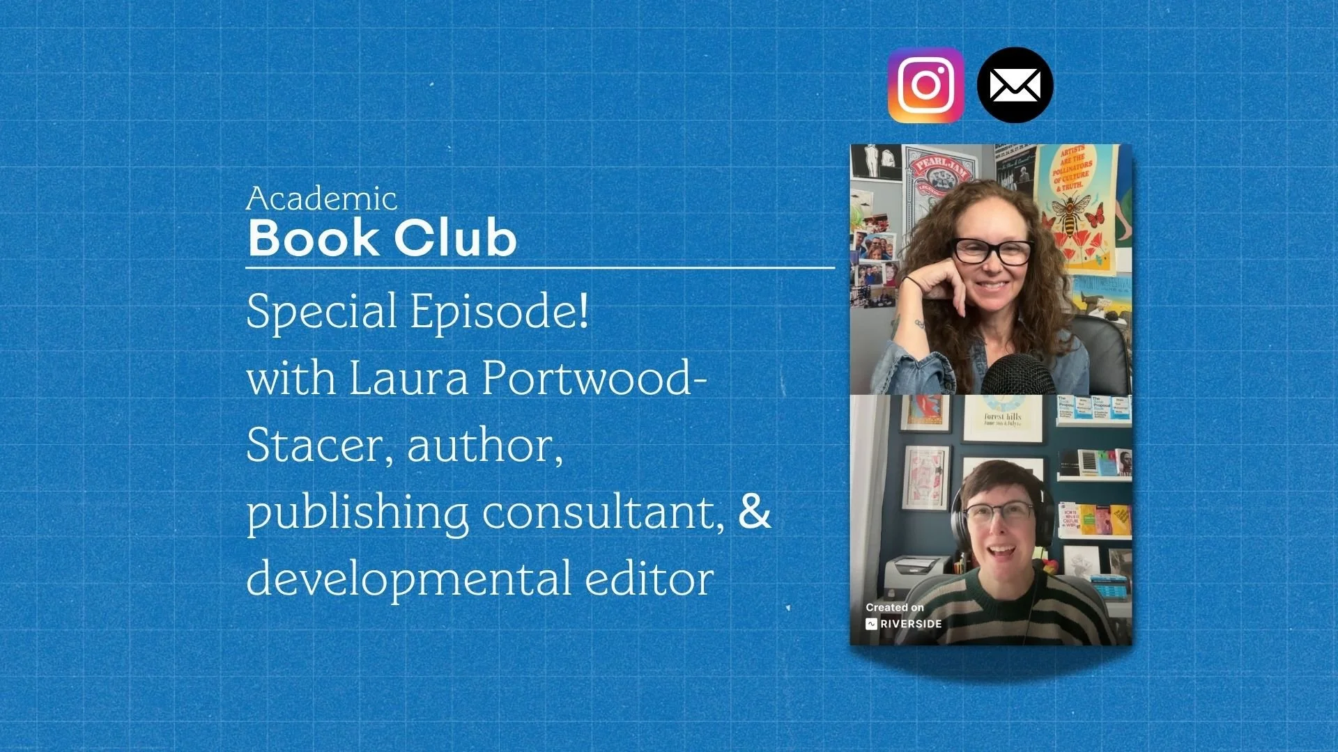 Special Episode! I want to write a book, now what? Interview with Laura Portwood-Stacer. &nbsp;