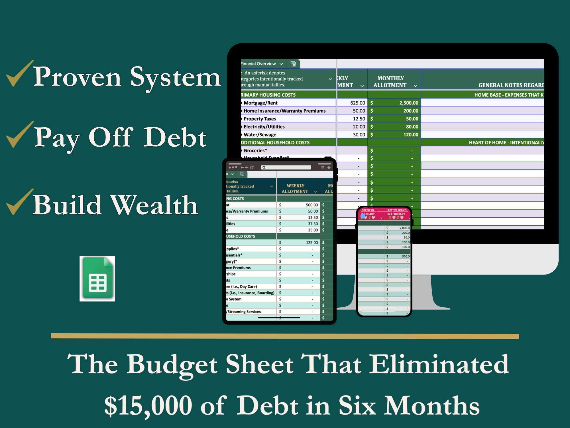 Foundational Edition--Google Sheets