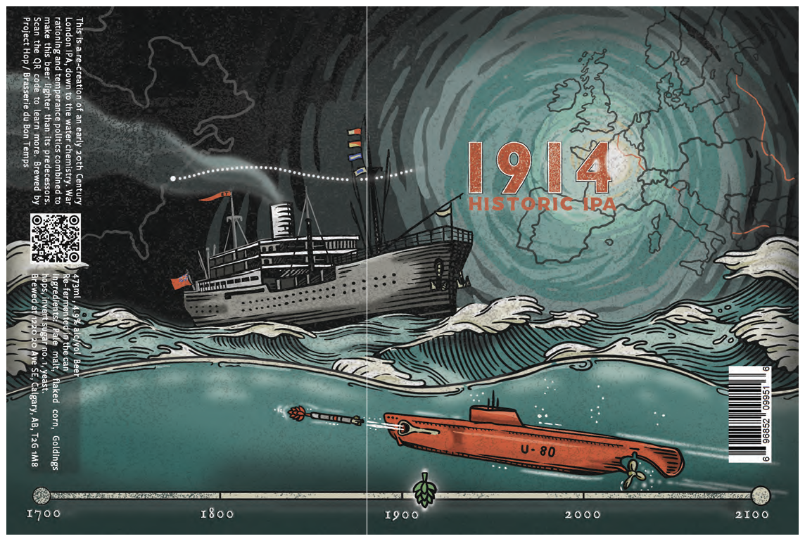 1914 Historic WWI London IPA