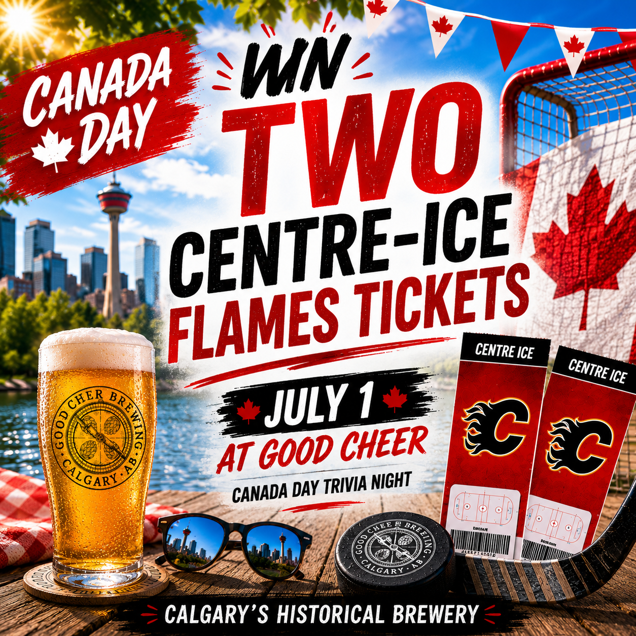 Canada Day - Win Great Flames Tickets