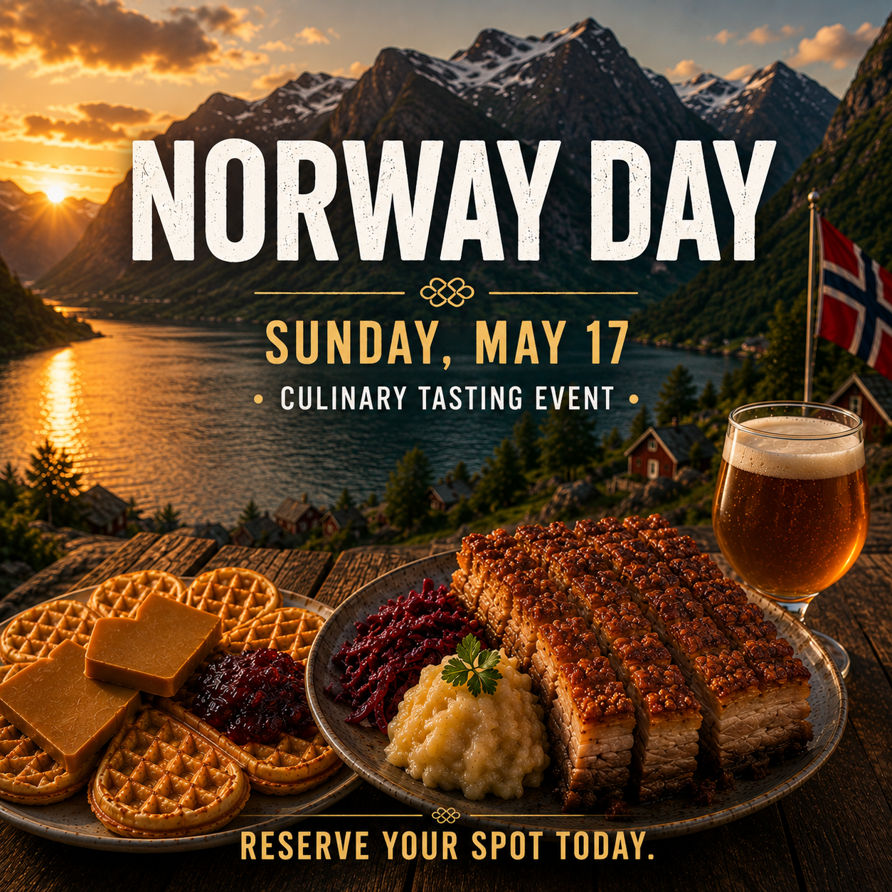 Norway Day Event Tickets (May 17 at noon)