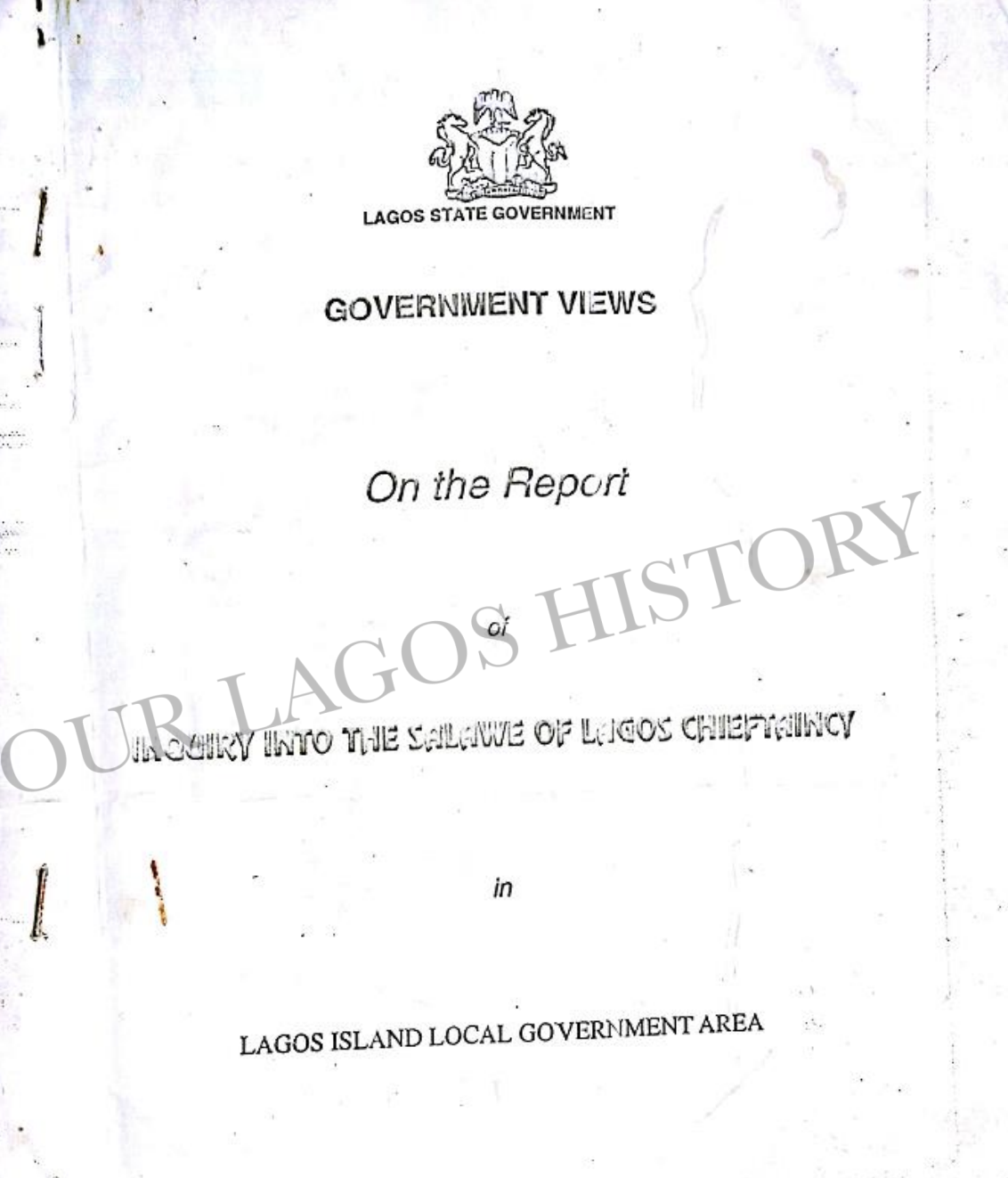 Salawe Chieftaincy Family