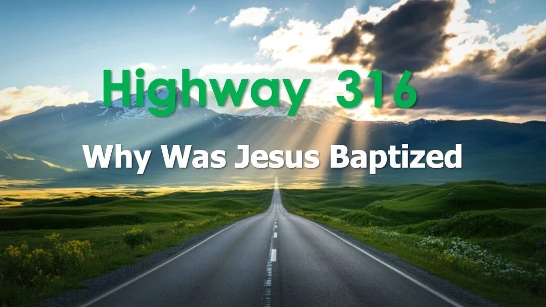 Why Was Jesus Baptized