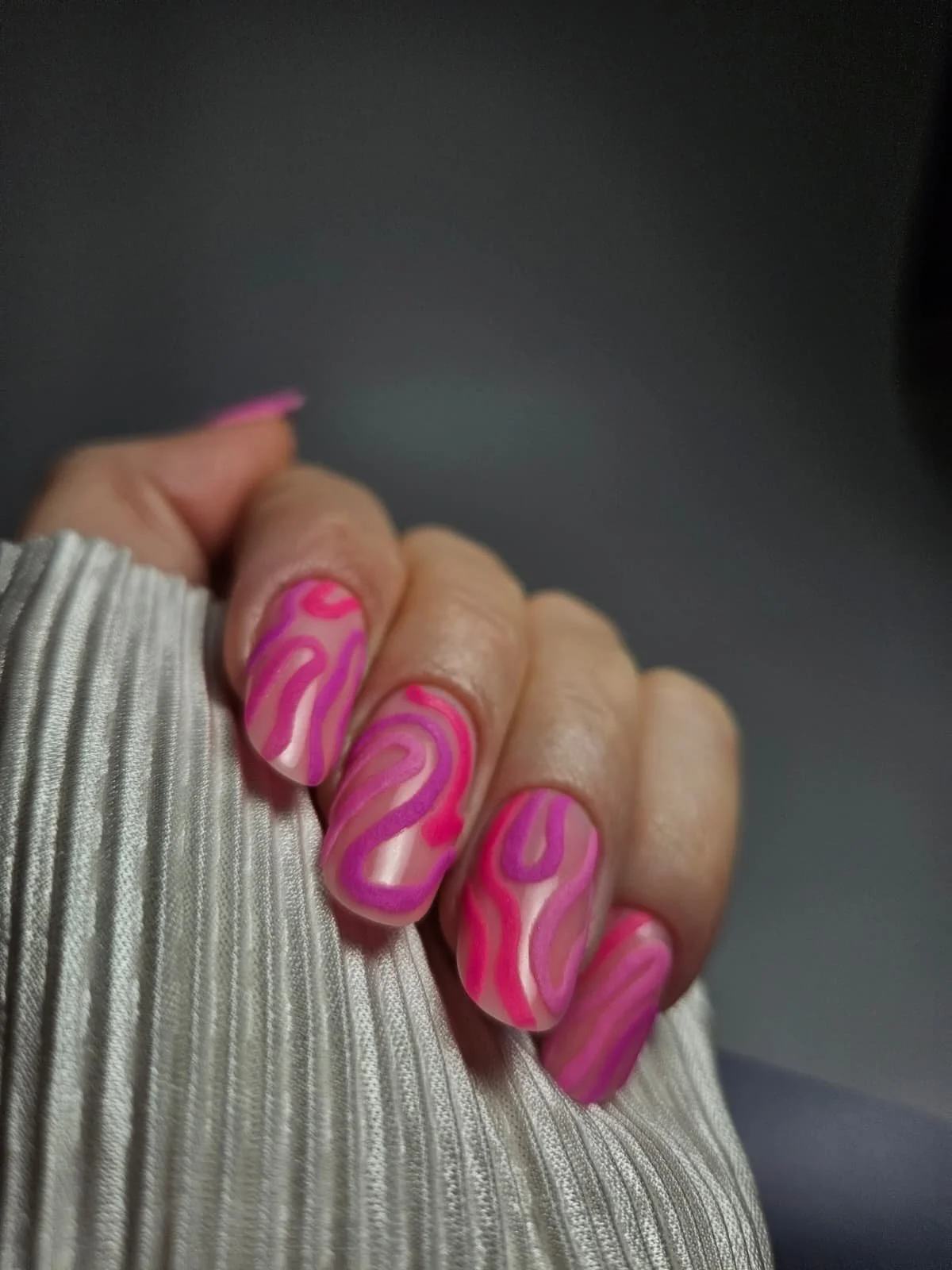 Russian manicure pink color.jpeg