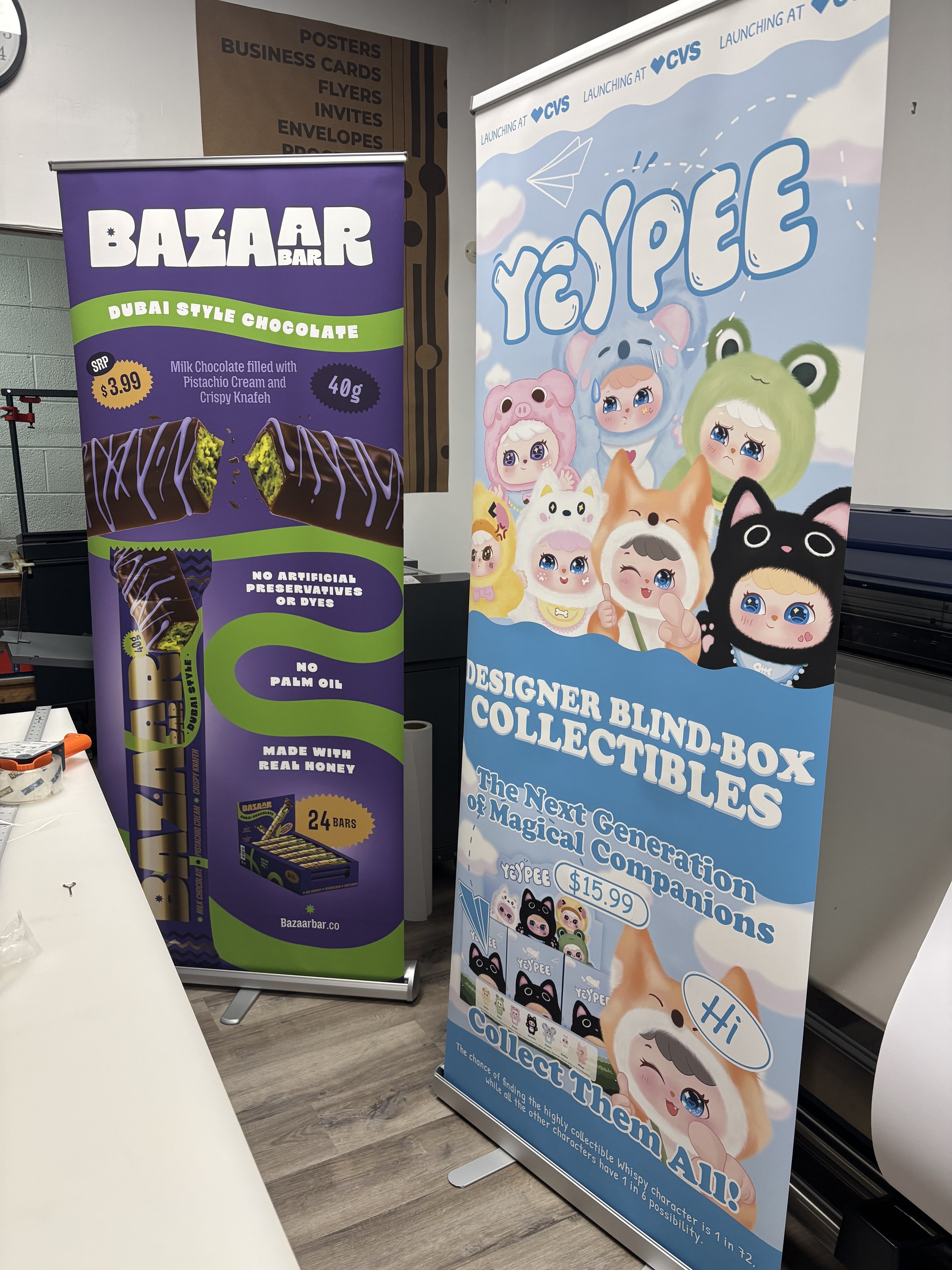 roll up banners for trade shows, product promotion high quality images and prints