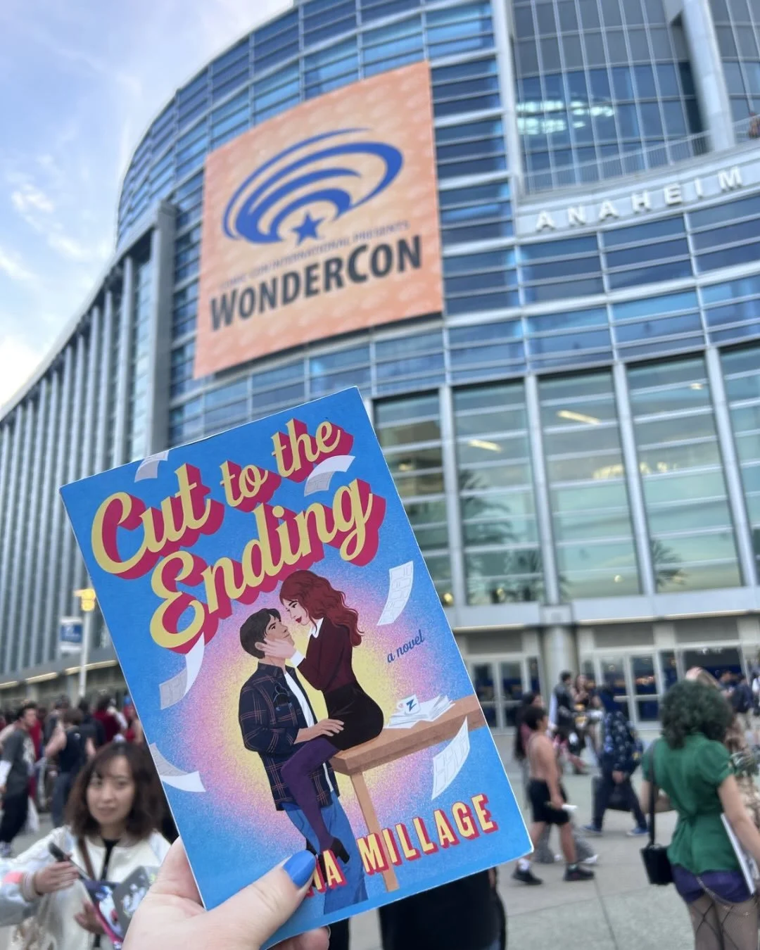 Took Max and Delaney to their first convention this weekend. (They grow up so fast!🥹)

I love communal fandom spaces and I love cons (so much I wrote a whole book about it!) but I haven&rsquo;t been to a non-book con since selling Cut to the Ending.