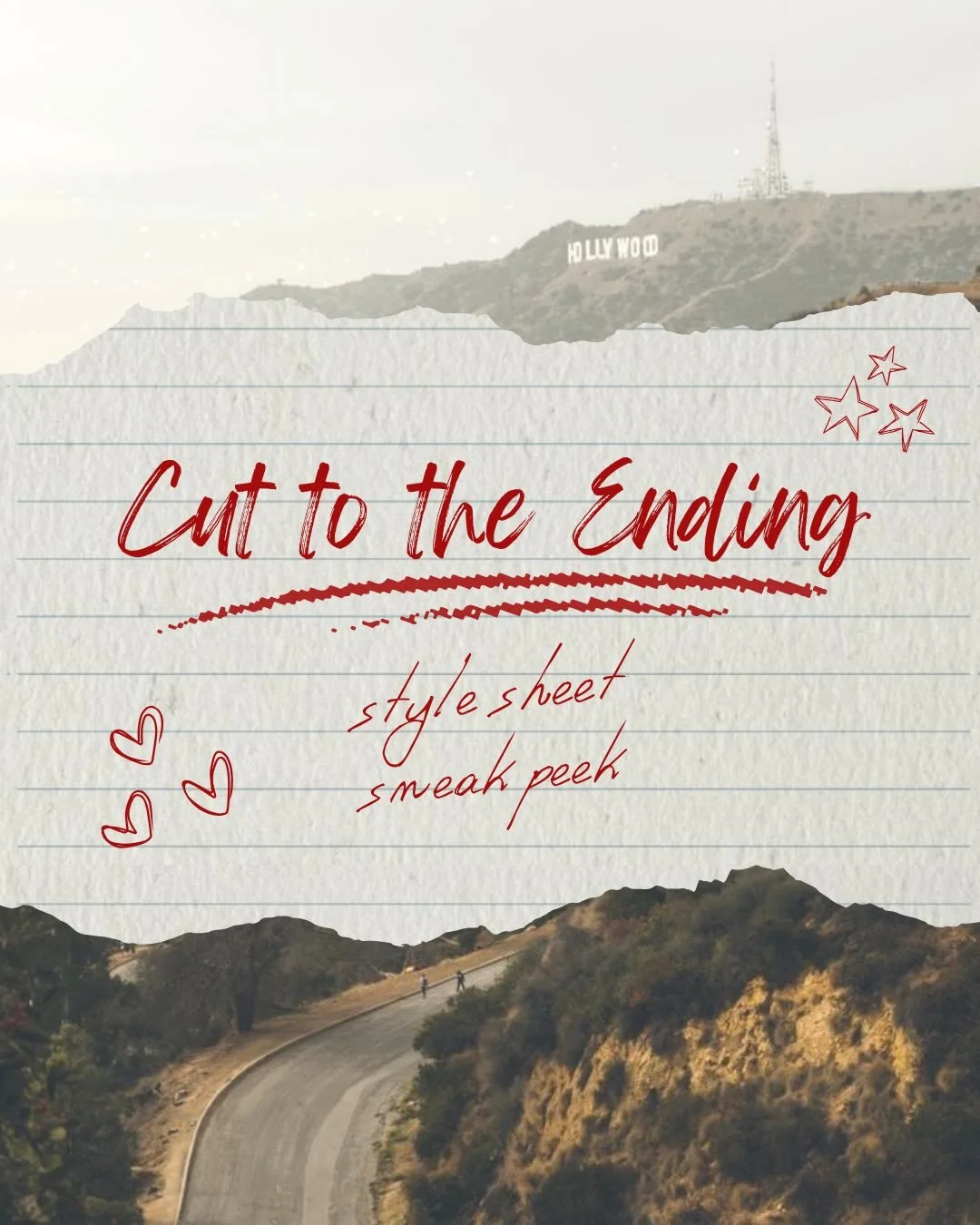 I turned in copyedits on Cut to the Ending yesterday (I didn&rsquo;t mess up my overly complicated timeline! I have never used an en dash or a hyphen correctly in my life, apparently!) and thought it might be fun to celebrate the (probably) second to