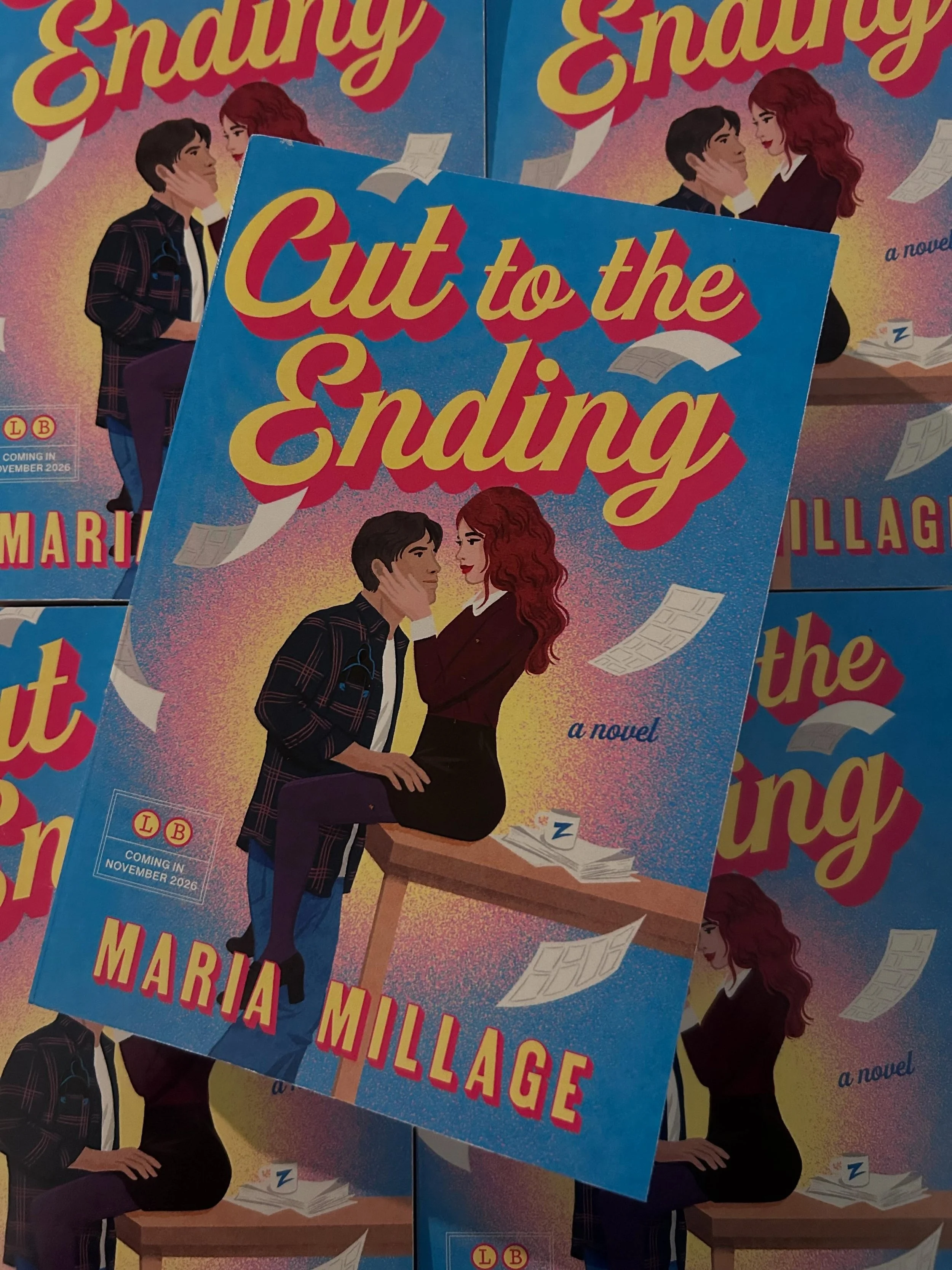 ARCs have officially landed!!! And they are gorgeoussss!! Truly beyond unreal to get to hold this book that means so much to me in my hands. And maybe also your hands? Because I&rsquo;ve got some extas&hellip; 👀

About CUT TO THE ENDING (out 11/3/20