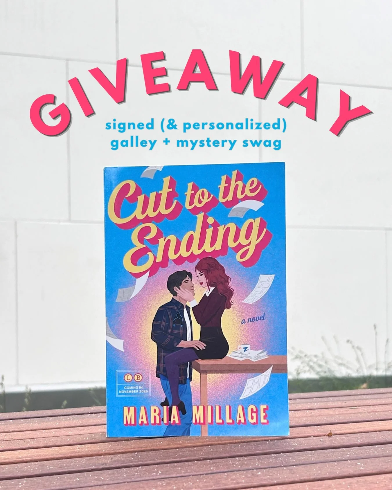 We are just under one month from pub and I still have one too many galleys sitting on my shelf, so let&rsquo;s give one away!

TO ENTER:
- follow me (@mariamillagewrites)
- like this post
- comment with a book you&rsquo;ve recently read and loved!

E