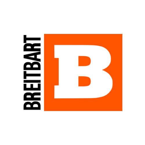 Bing logo with a black background and an orange square behind the white letter 'B'.