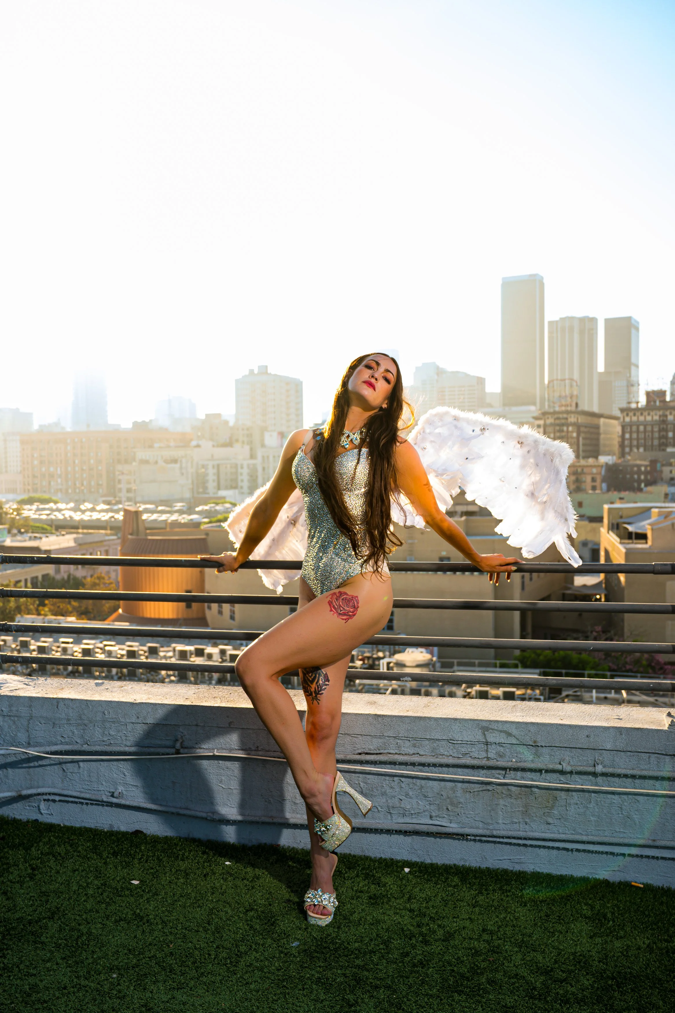 City of Angels Rooftop Session | Fine Art Photography in Los Angeles