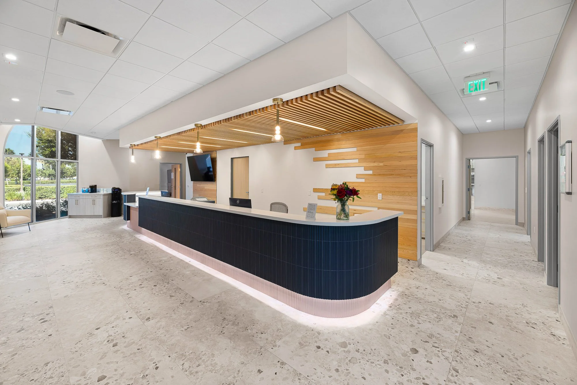 Pet emergency animal hospital reception commercial photography Southern California SoCal Home Photo