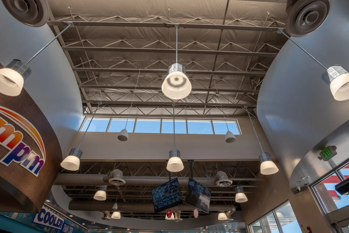 Commercial retail interior architectural photography Southern California