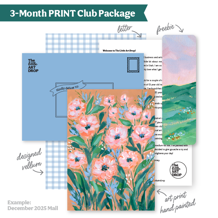 PRINT Club - 3 month package