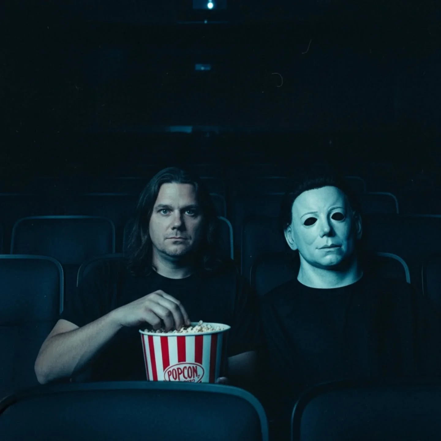 Wishing a Happy Halloween to all the cool kids... but Micheal, you're just okay. No popcorn for you. 
.
#michaelmyers #halloween #bobrayhart #comedian #holidaymood #nopopcornforyou