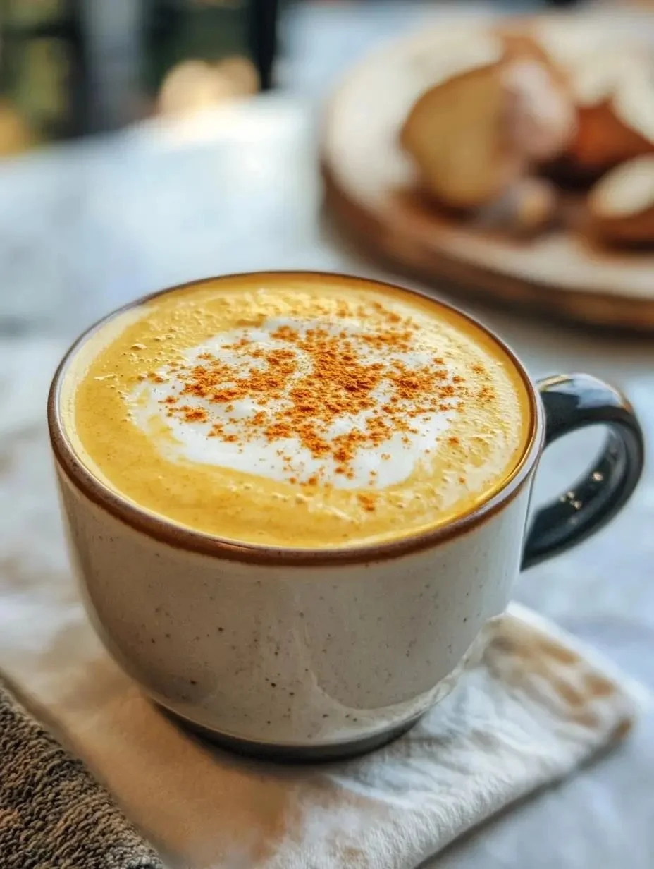 Anti-Inflammatory Golden Milk Latte
