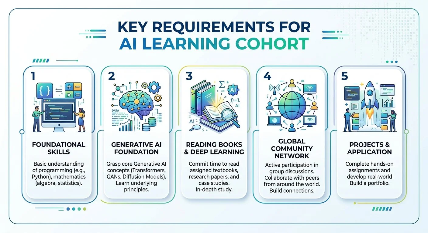 Key requirements for the AI Learning Cohort