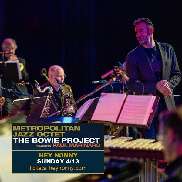 "The Bowie Project... features Marinaro&rsquo;s exquisite voice and emotional interpretations within sumptuous arrangements that lift Bowie&rsquo;s music out of its historical context and offer new ways to understand its relevance." - Chica
