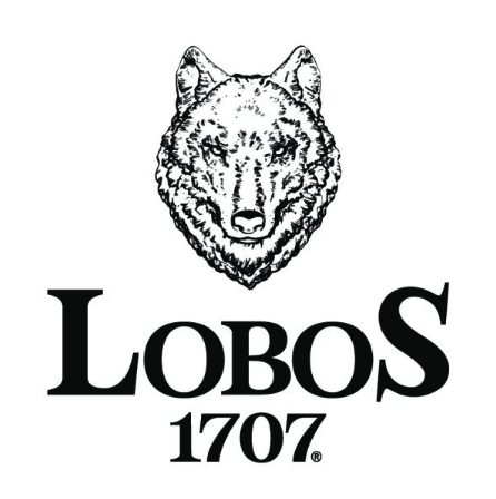 Logo featuring a wolf's head above the text 'LOBOS 1707'.