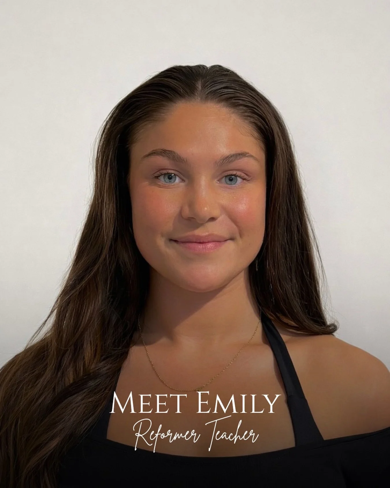 Meet Emily ✨

Emily originally came into pilates from a rehab perspective and then found her love for the tone, balance and core strength that it gives.

Emily has been in the fitness industry for over 5 years - she has been a swim coach, personal tr