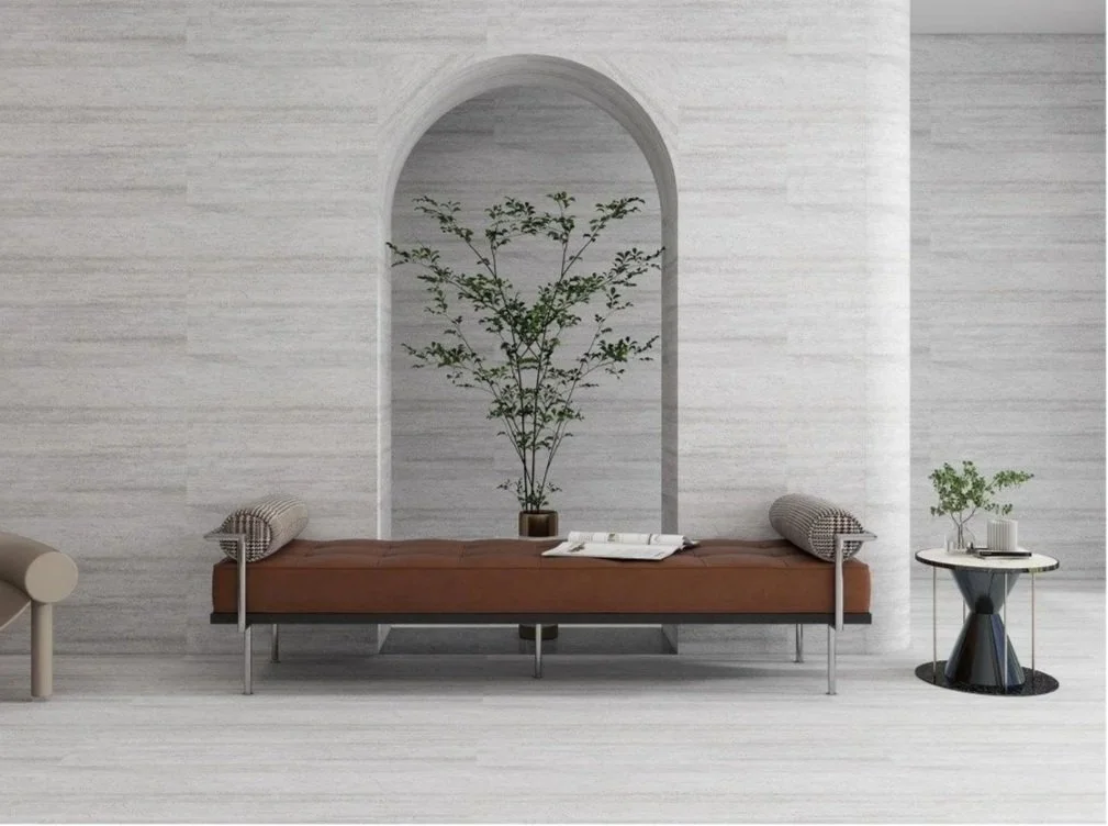 Flexible soft stone architectural wall panels for interior and exterior applications in Vancouver