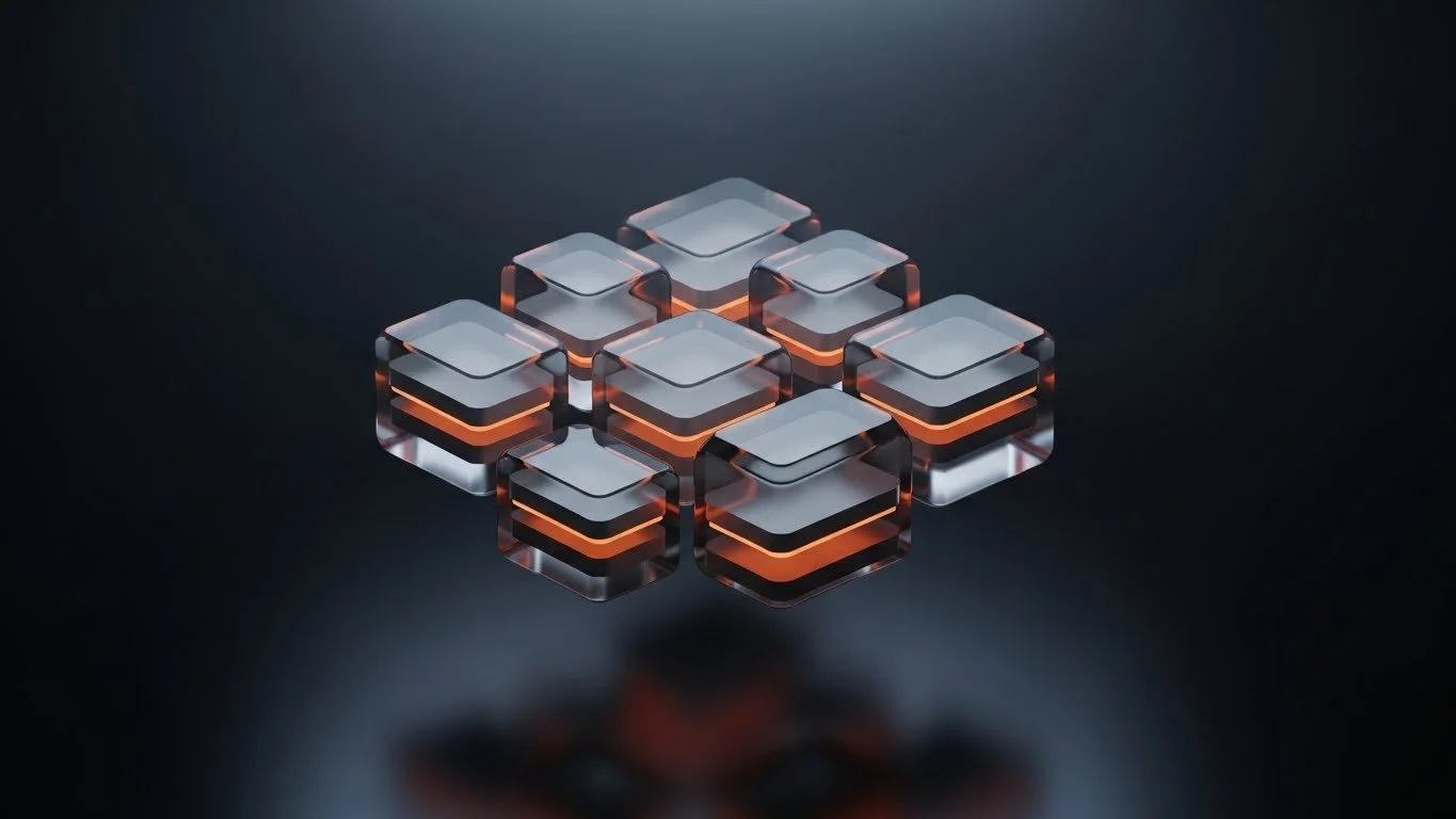 Modern building with wooden exterior and large glass window, set against a mountainous landscape with grassy terrain and sparse trees.