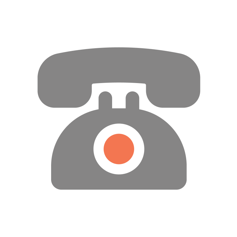 icon of a telephone
