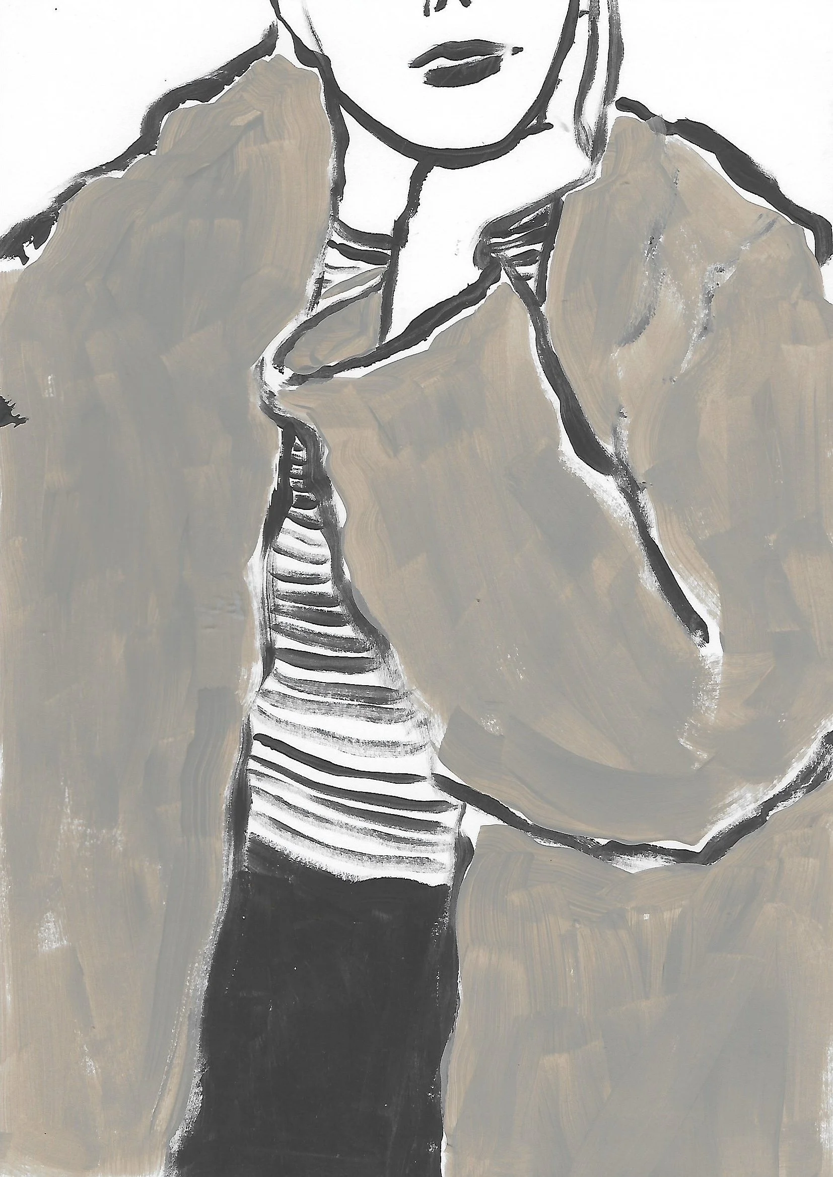 Fashion Illustration - Stripes 3