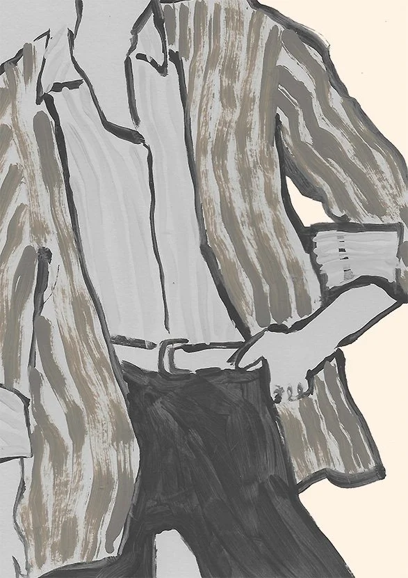 Fashion Illustration - Stripes 2