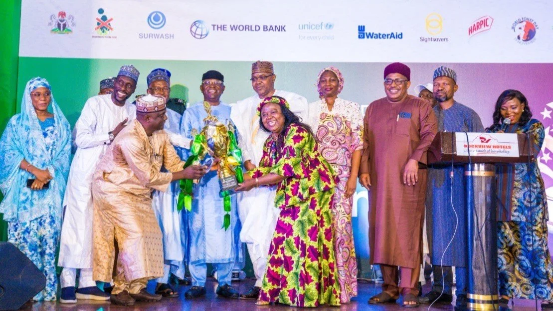 The launch of the Presidential Executive Order on Open Defecation-Free Nigeria. 