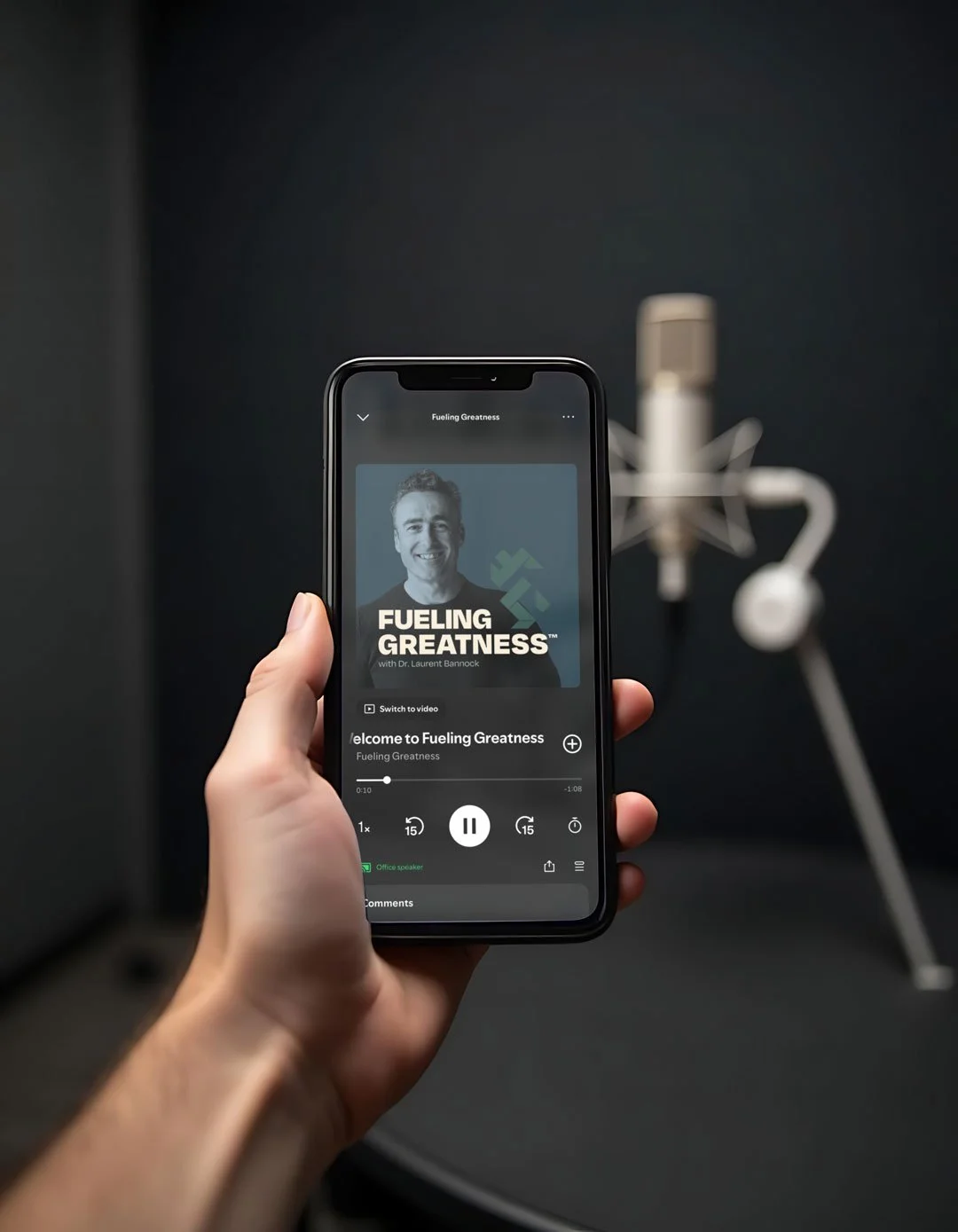 cover artwork brand and design for podcasting platforms