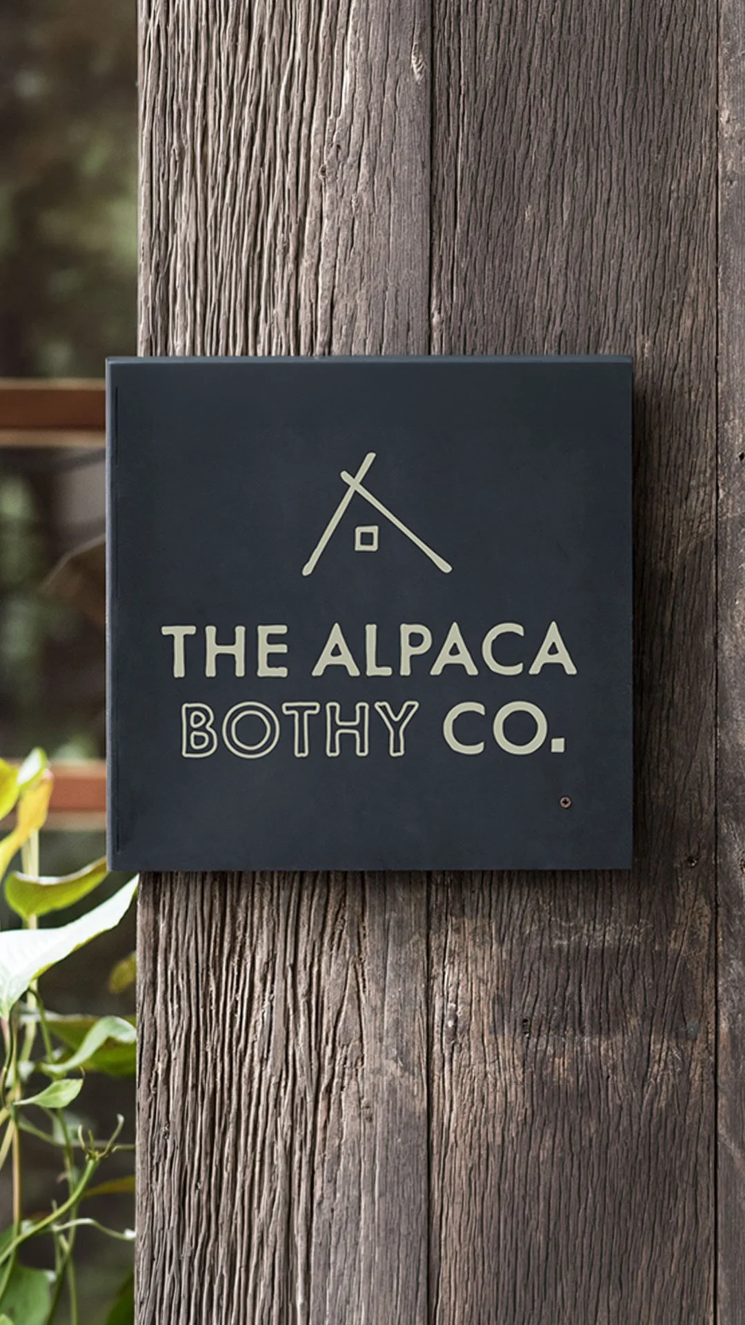 visual identity brand design for retreat destination accommodation in scotland