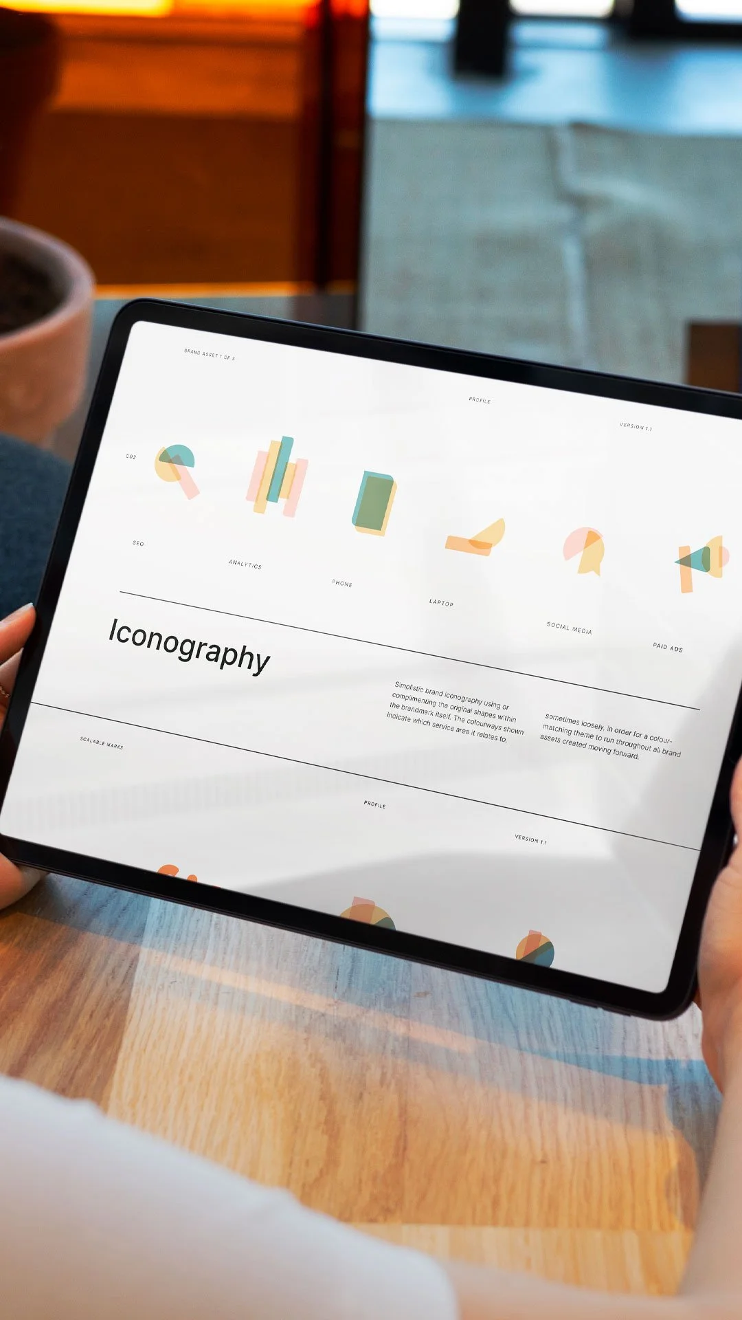 branding and iconography design for digital marketing agency in scotland