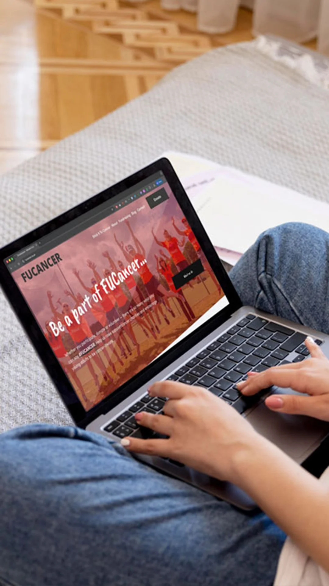 design and development of a fundraising website for uk cancer charity