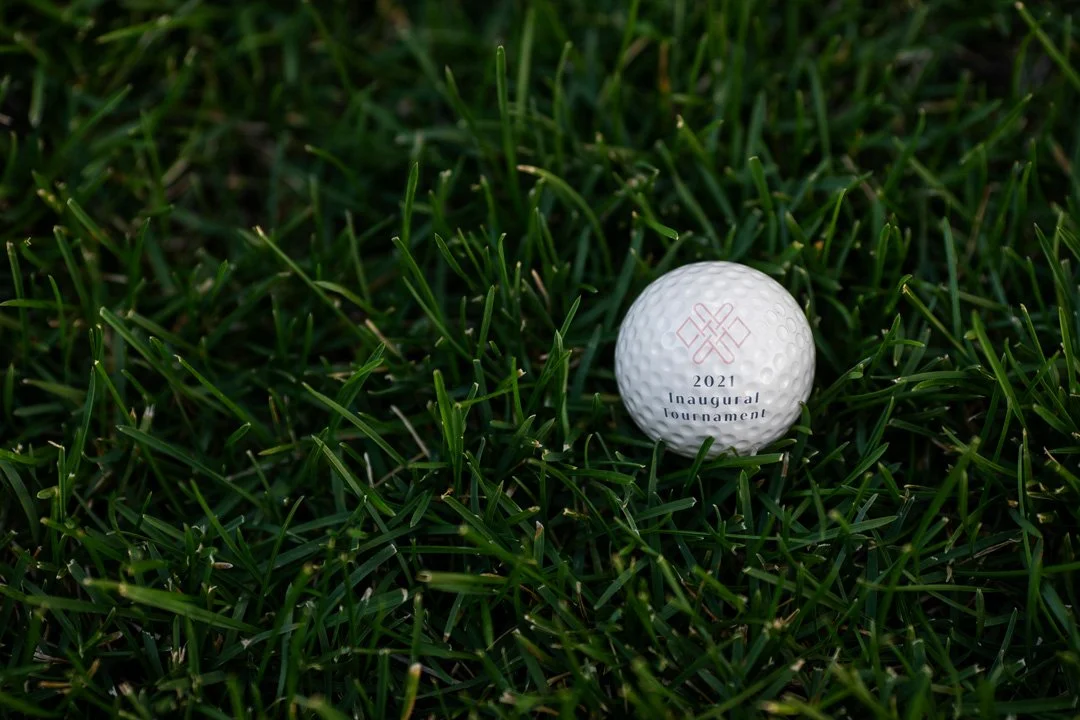 Golf Ball branding for sporting golf tournament in scotland specifically for women