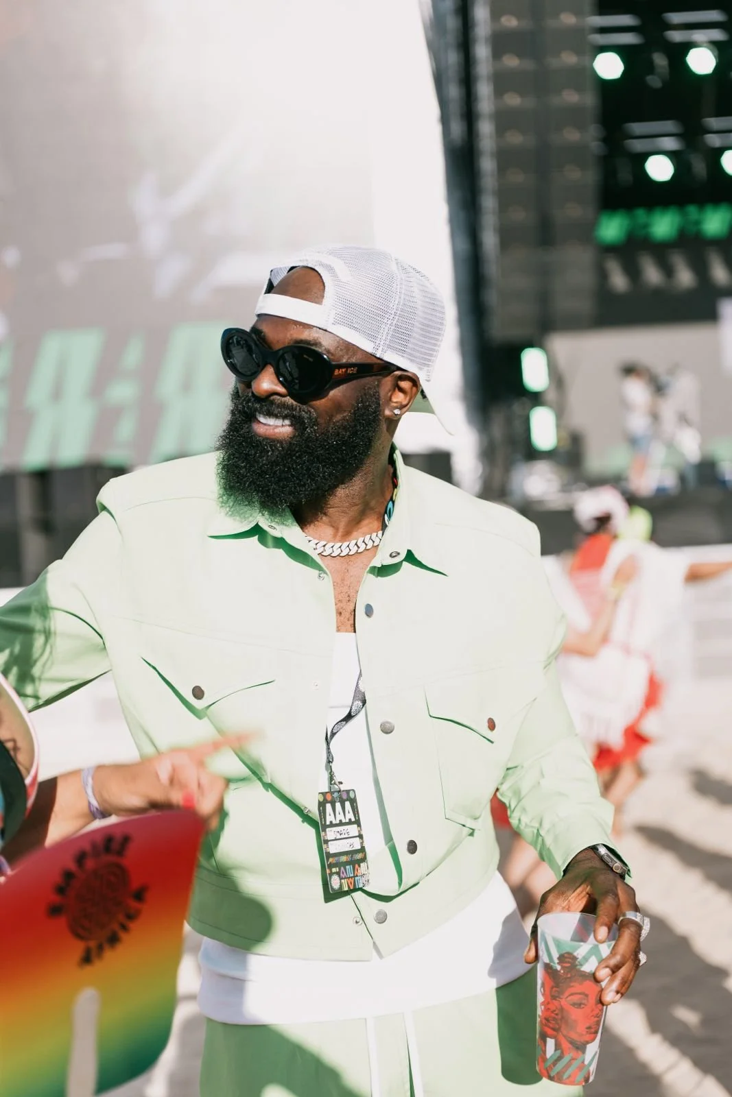 Afro Nation Portugal 2024 festival stage