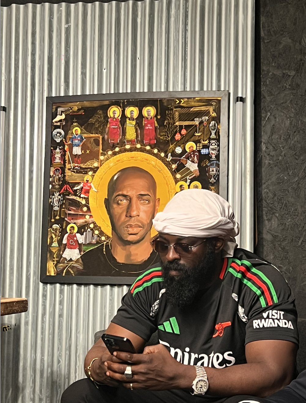 Dr King SMADE on Arsenal TV