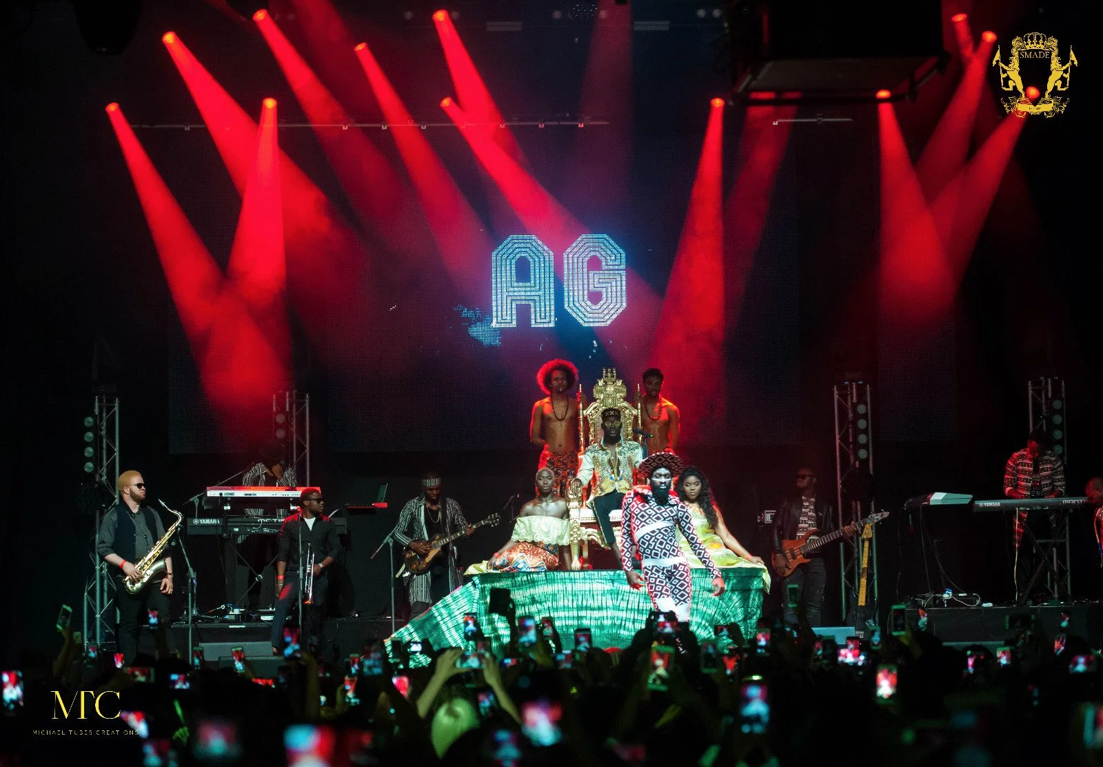 Adekunle Gold and The 79th Element Indigo at The O2