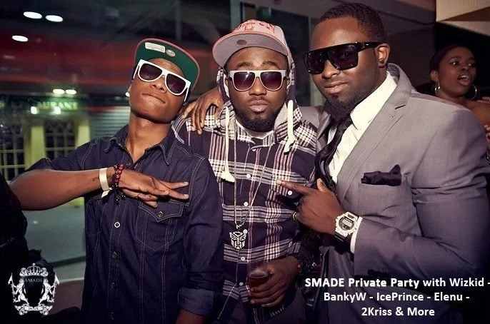 Behind the scenes at an early Afrobeats concert