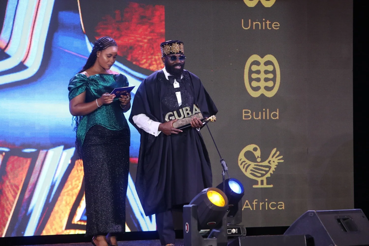 Dr King SMADE at GUBA Awards in Barbados