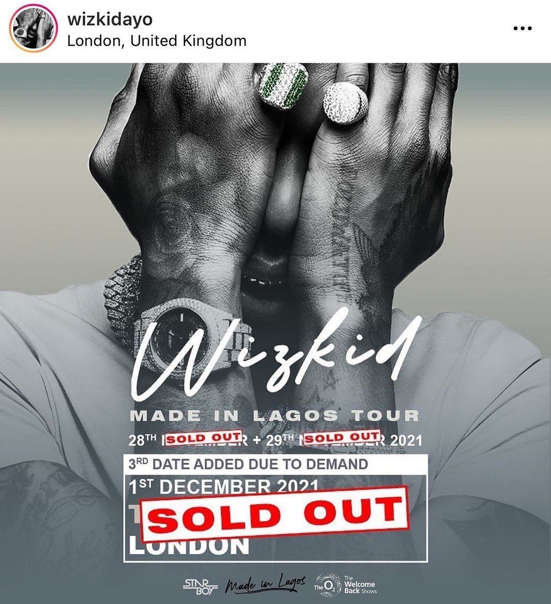 Wizkid - Made in Lagos Tour (2021)