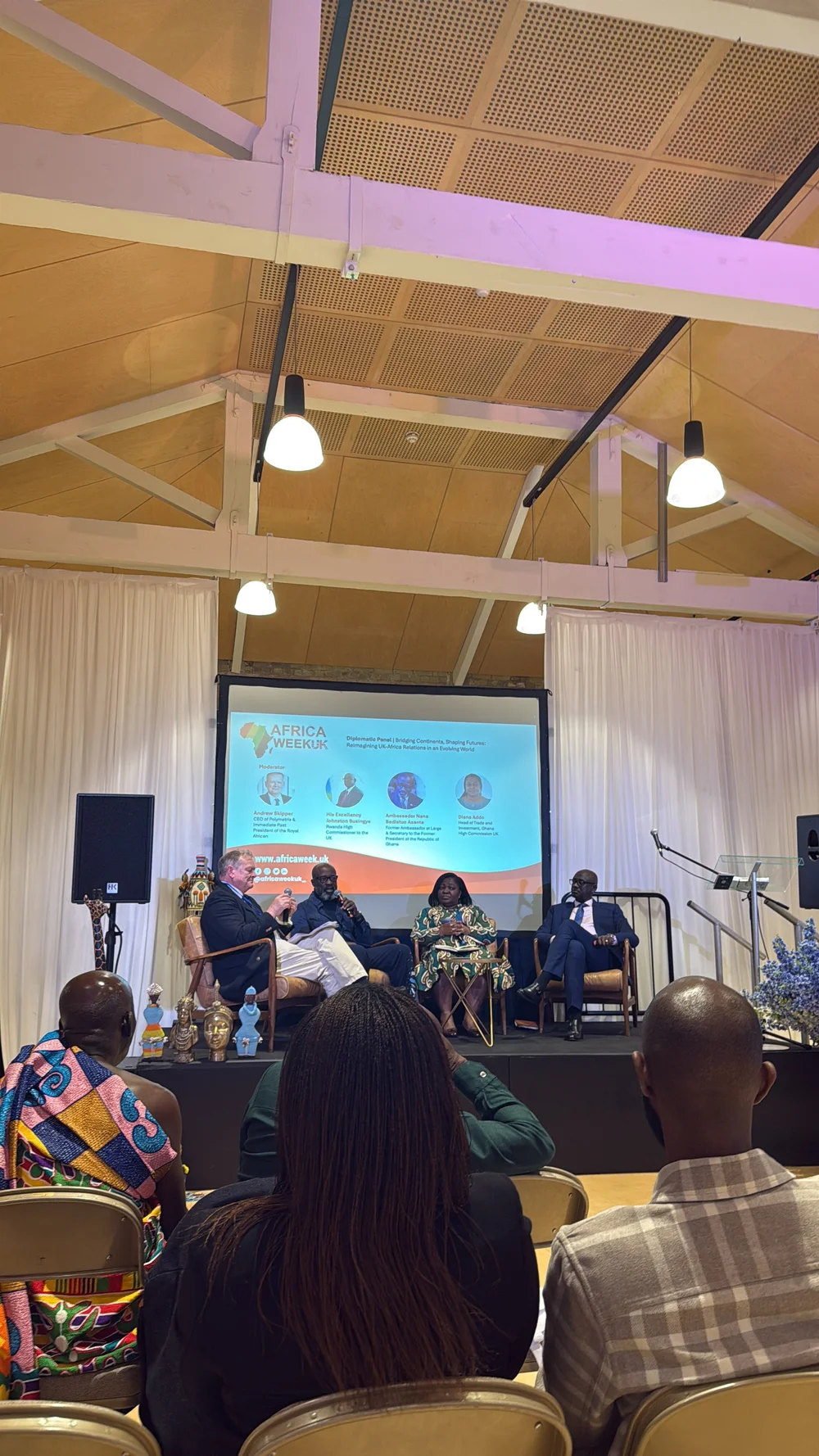 Dr King SMADE at civic engagement event in London