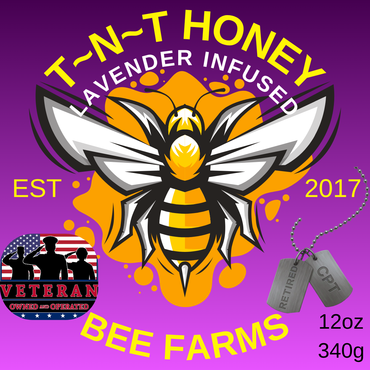 Lavender Infused Honey