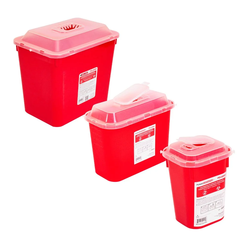 Contenedor para Punzocortantes