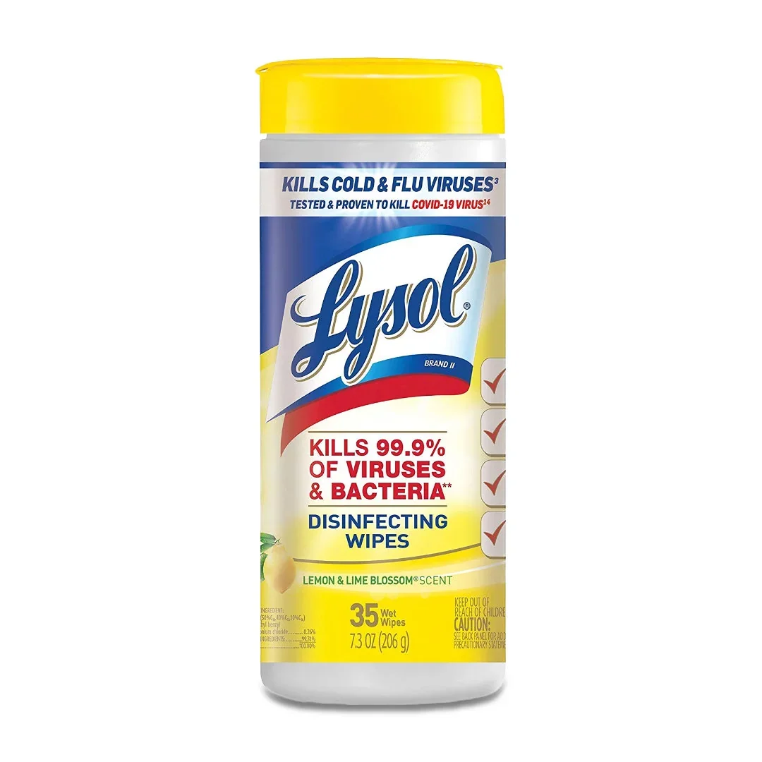 Lysol Wipes Desinfectante (35 Wipes)