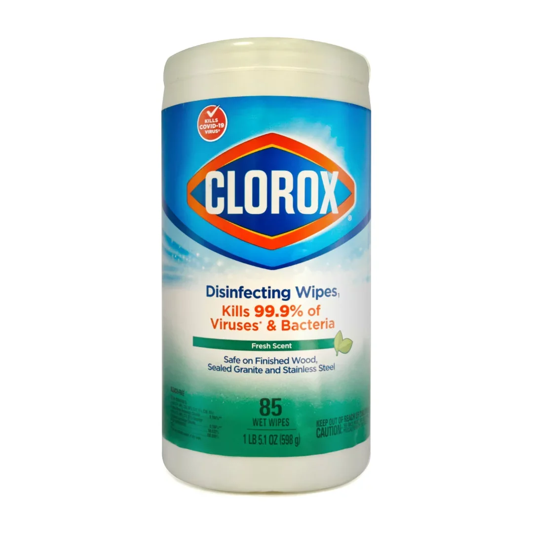 Clorox Wipes Desinfectantes (85 Wipes)