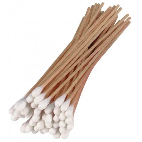 Aplicador de Madera con Algodón